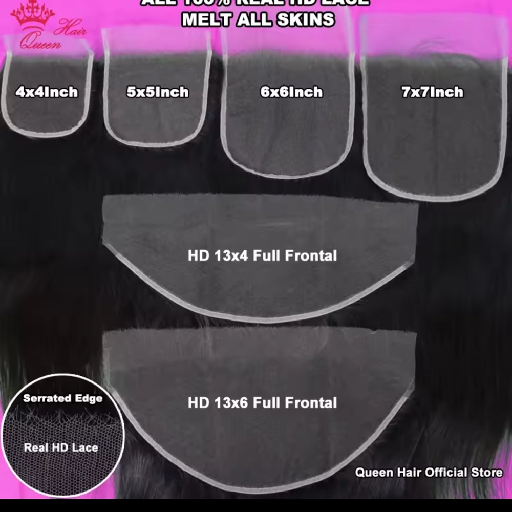 HD Lace Frontal - Black